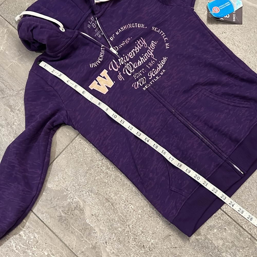 UW Huskies Full Zip Hoodie NWT - Picture 9 of 9